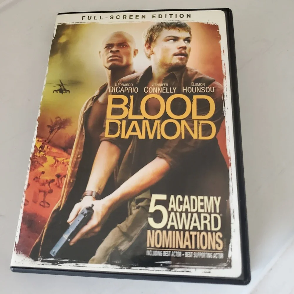 Blood Diamond DVD 2006 Full Screen Leonardo DiCaprio Jennifer Connelly Warner Br - Picture 8 of 8